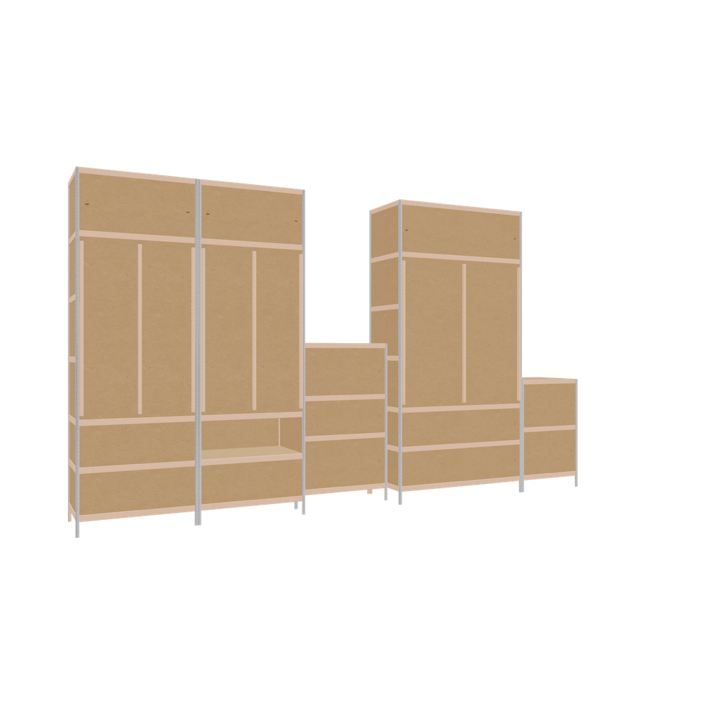 Furniture (240x422x52 cm)