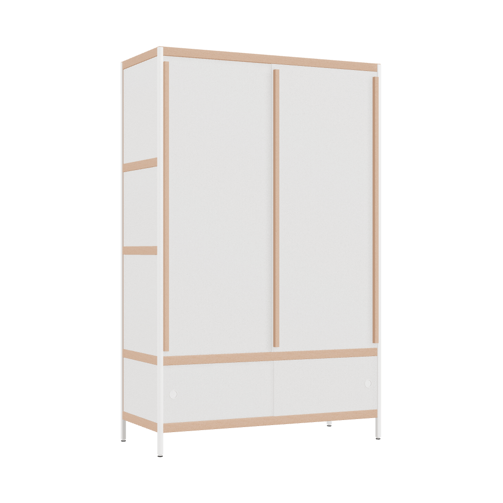 Kleerkast (189x120x52 cm)