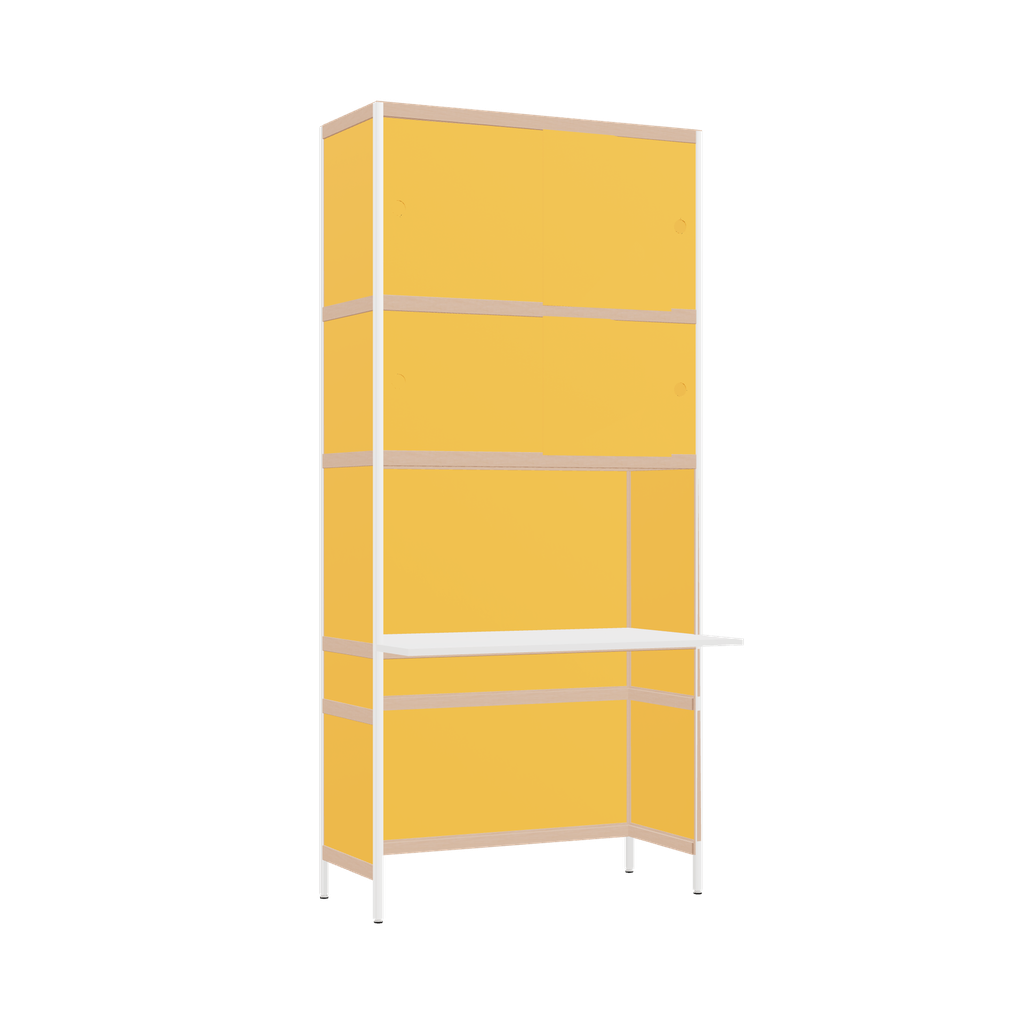 Cantilevered desk (216.5x100x63.6 cm)