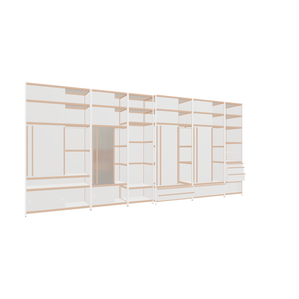 Furniture (245x524x62 cm)