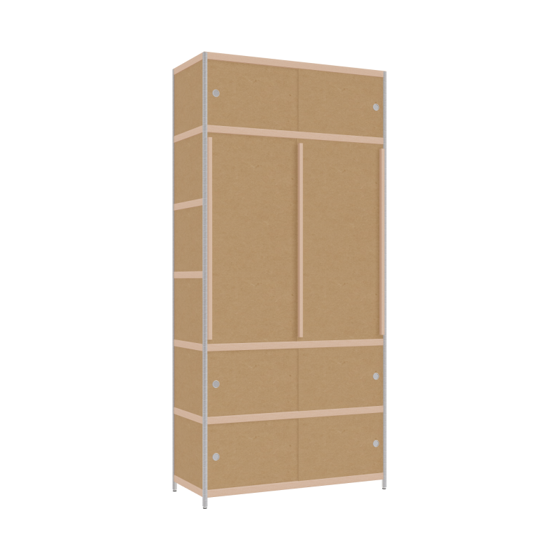 Wardrobe (256x120x52 cm)