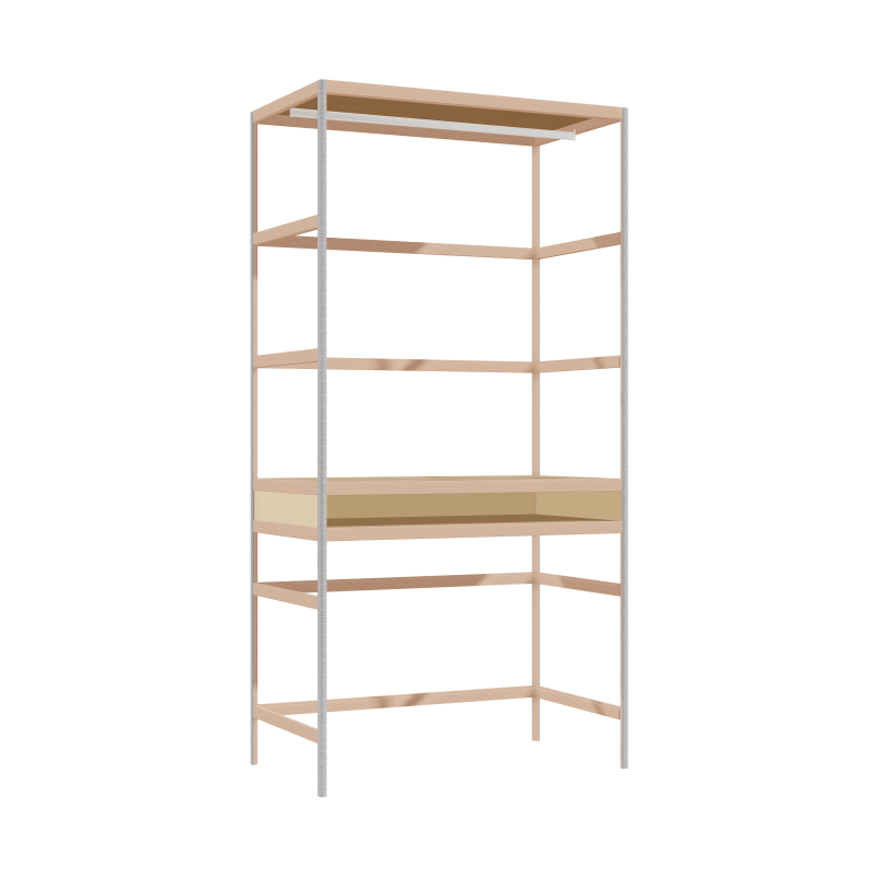 Wardrobe (219x110x62 cm)