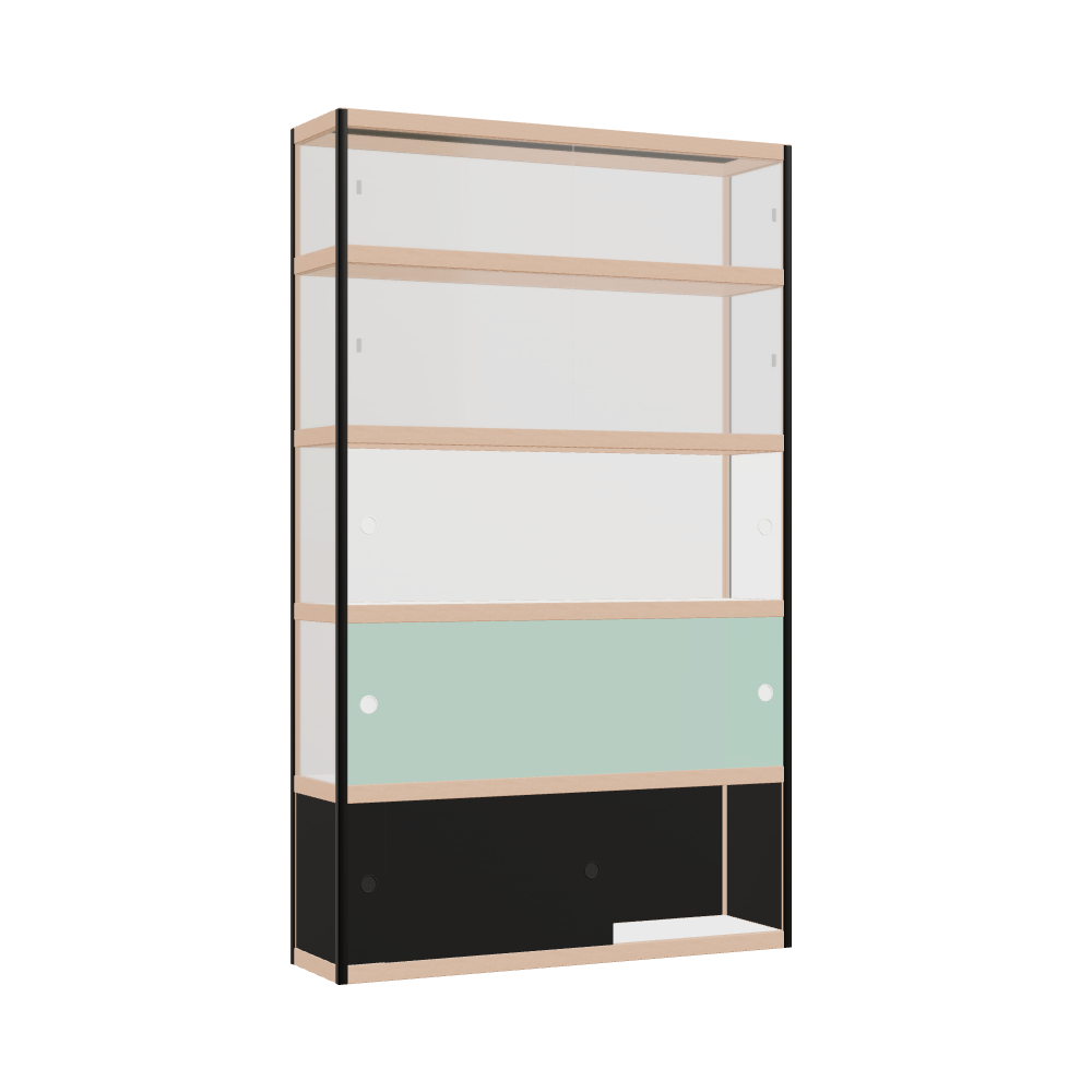 Vitrine (199x120x32 cm)
