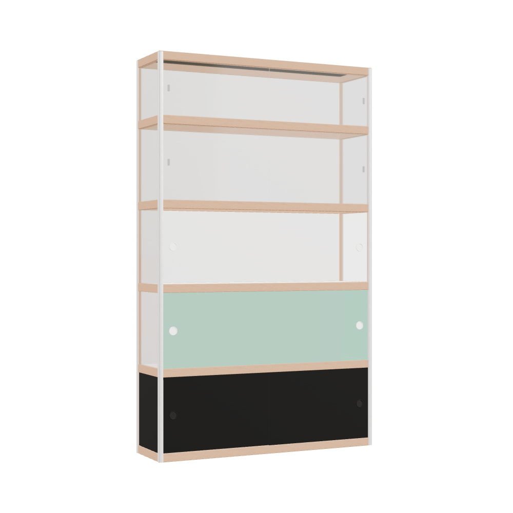 Display cabinet (199x120x32 cm)