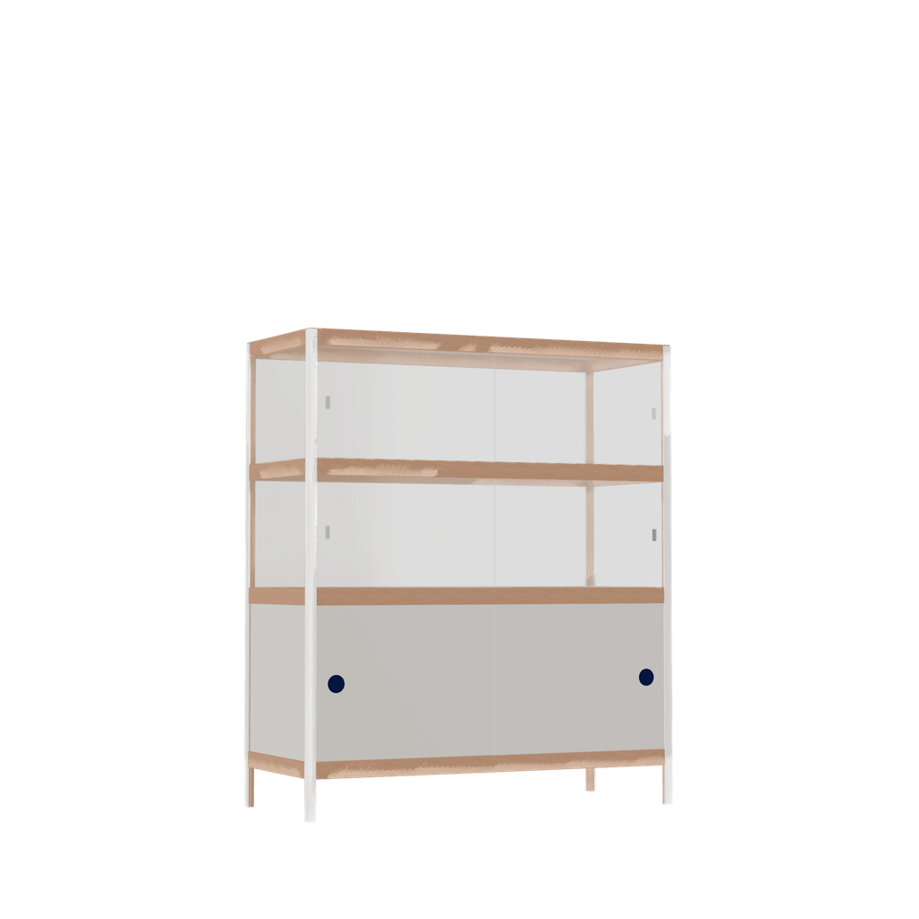 Vitrine (117x100x42 cm)