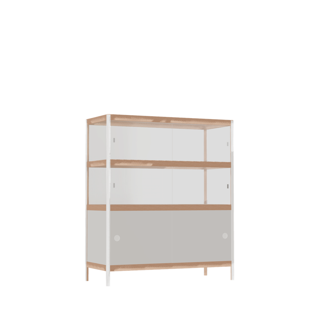 Display cabinet (117x100x42 cm)