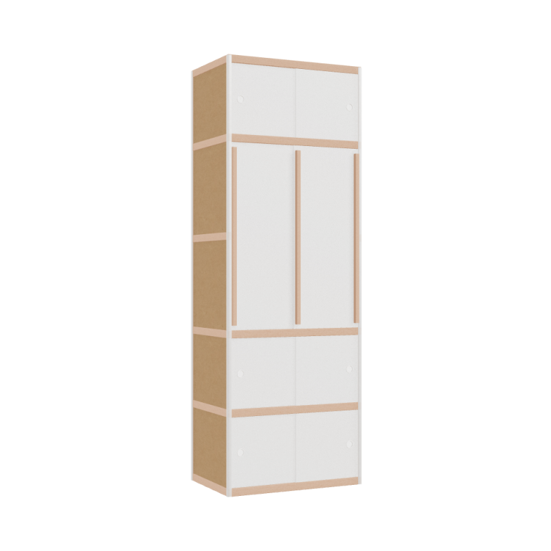 Wardrobe (229x80x52 cm)