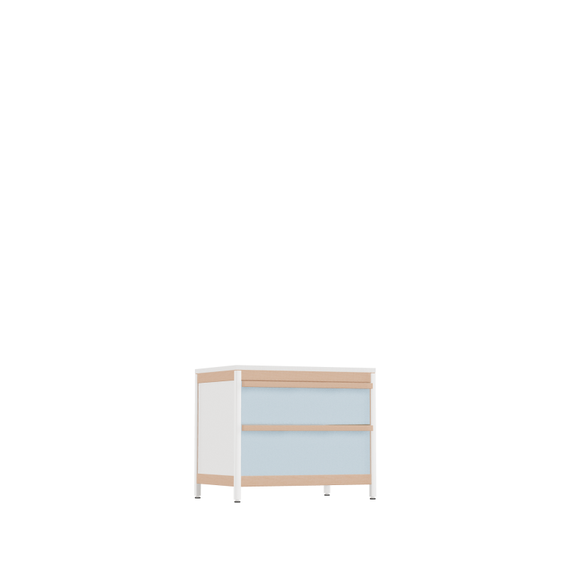 Laag meubel (52.8x62x42 cm)