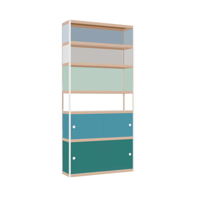 Cabinet (230x110x32 cm)