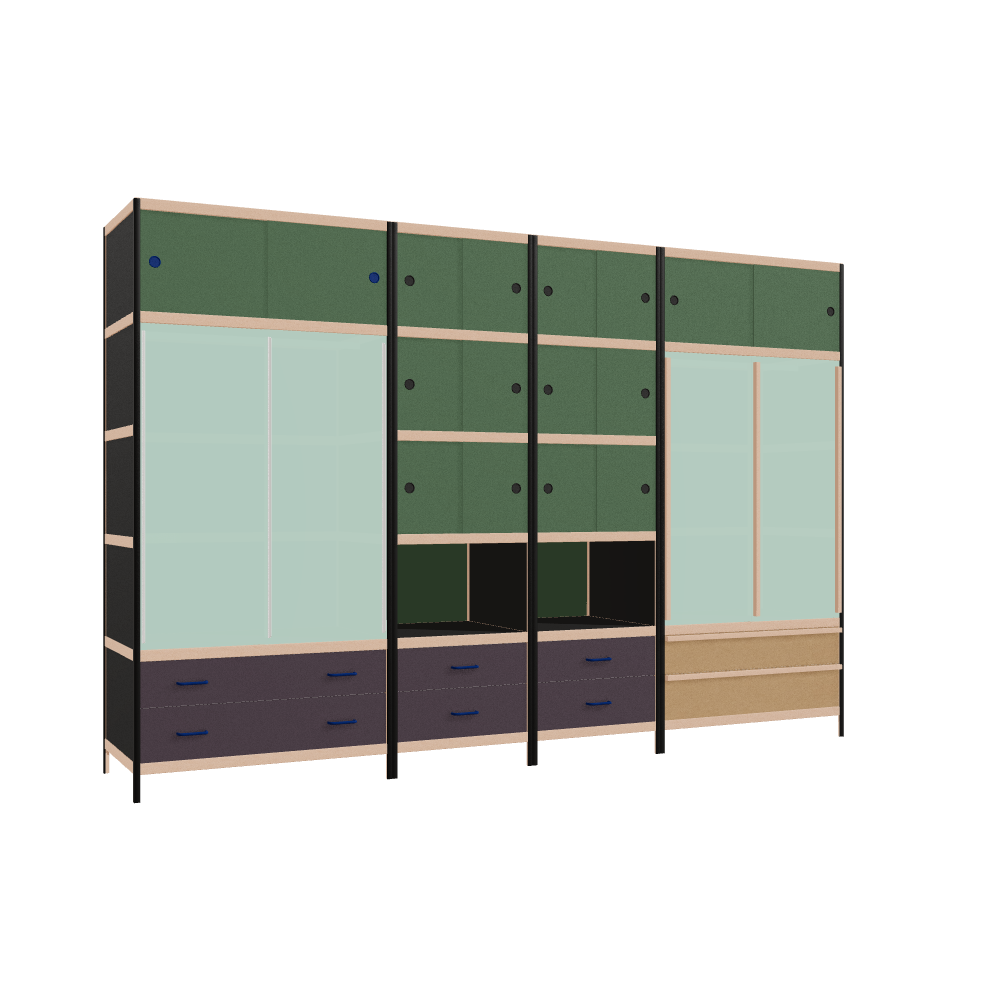 Meubels (219x324x62 cm)