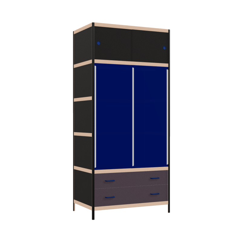 Wardrobe (219x100x62 cm)