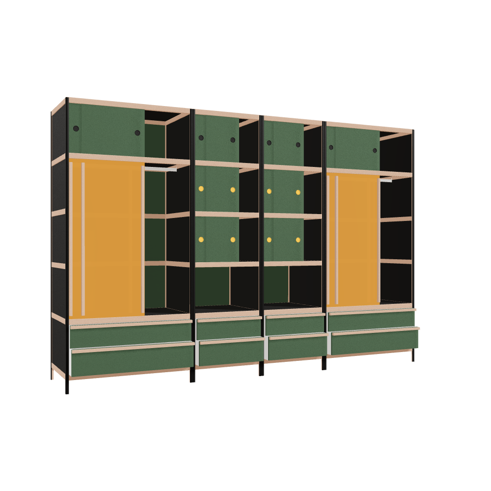 Furniture (219x324x62 cm)