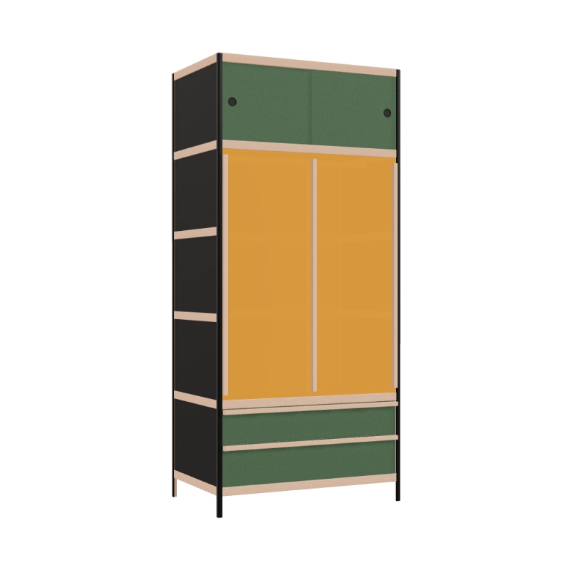 Wardrobe (219x100x62 cm)