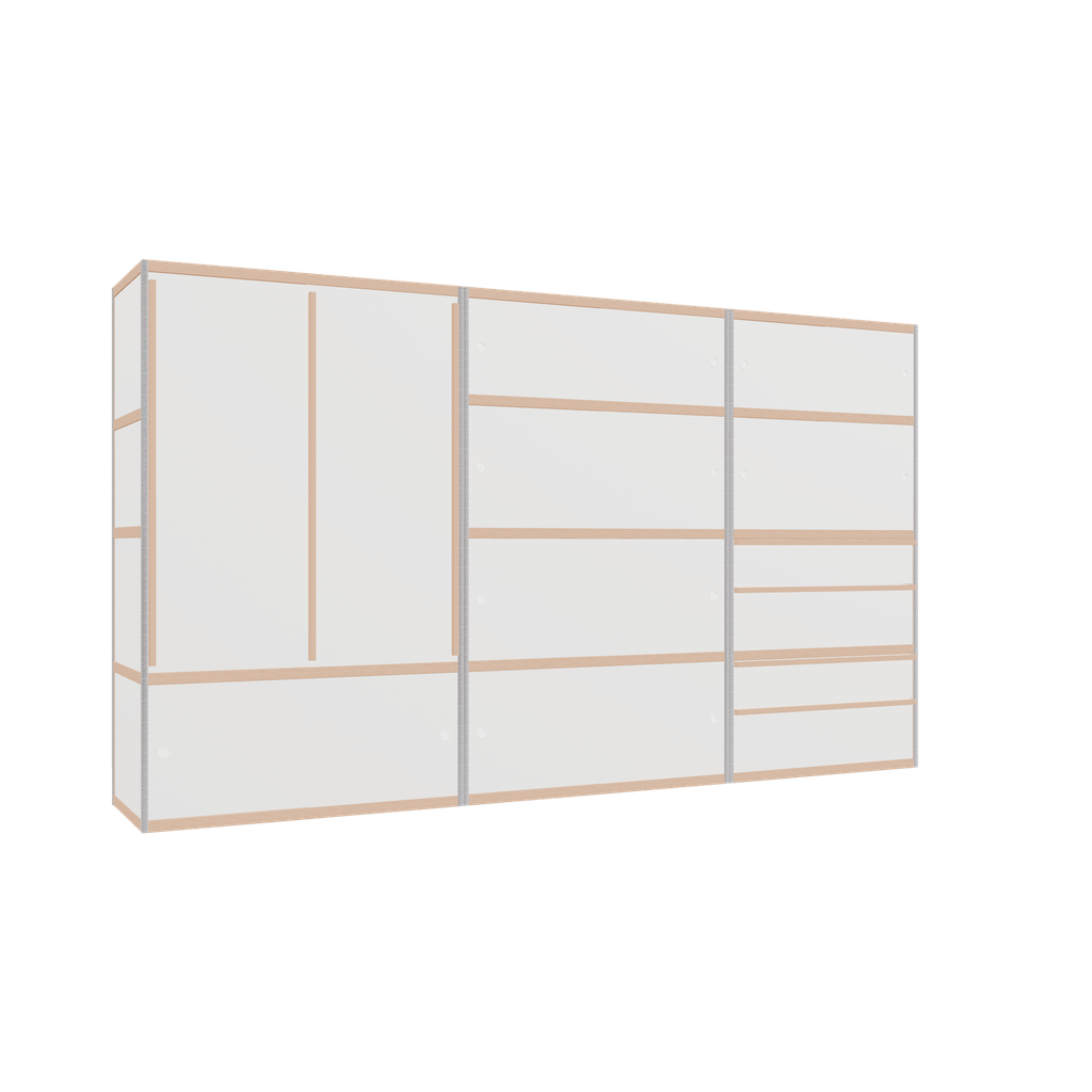 Furniture (198x340x62 cm)