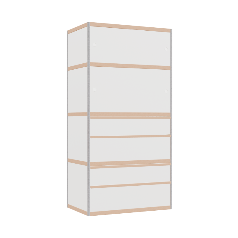 Kast (198x100x62 cm)