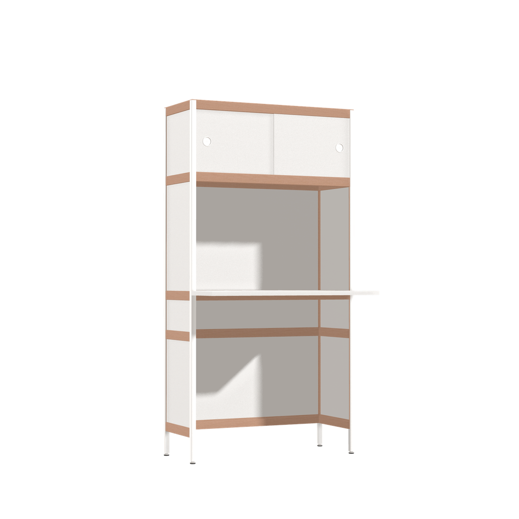 Overhangend bureau (155.5x80x53.6 cm)