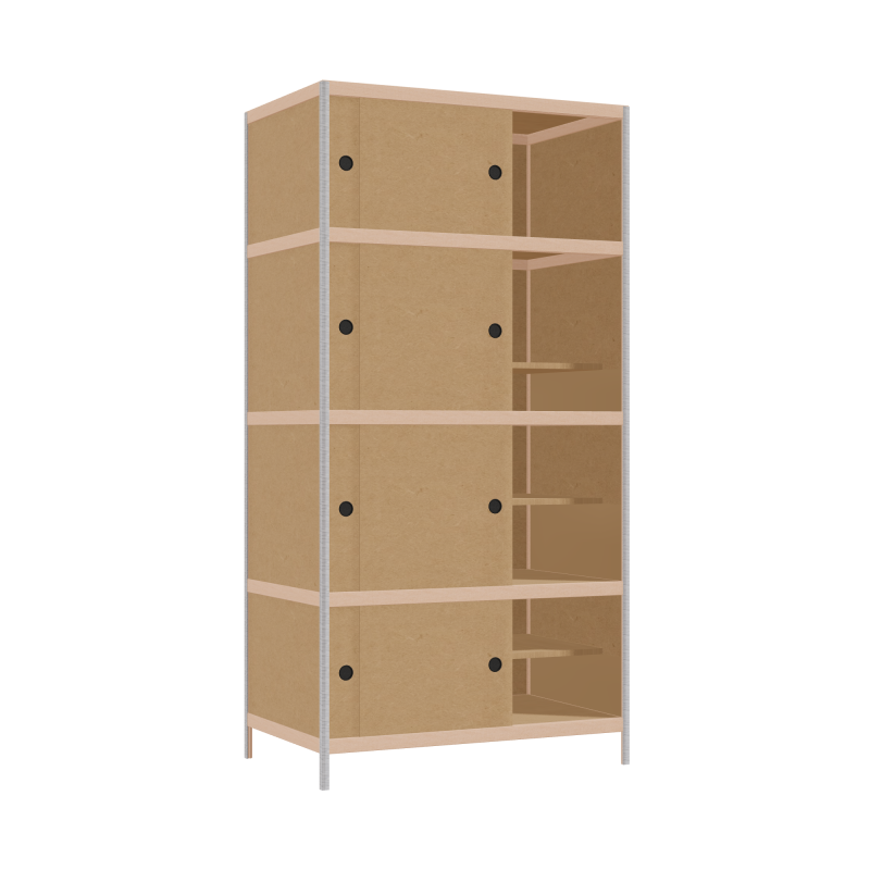 Cabinet (198x100x62 cm)