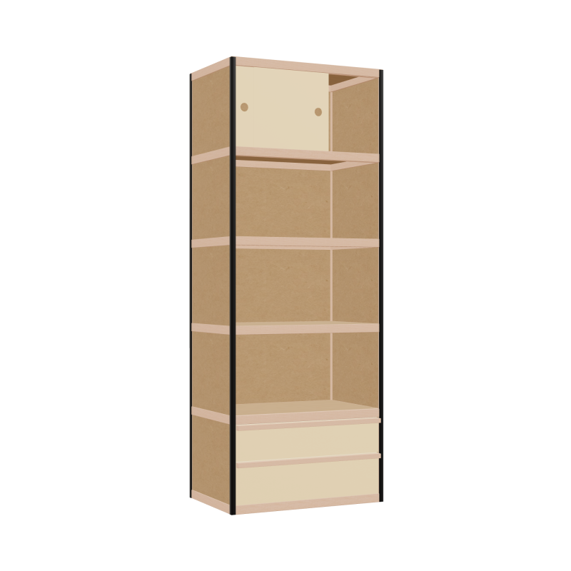 Armoire (209x80x52 cm)