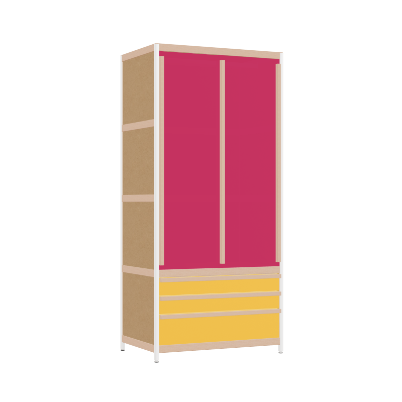 Wardrobe (173x80x52 cm)