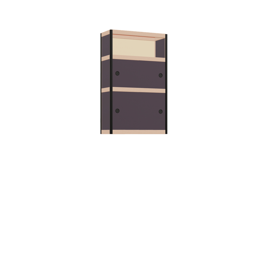 Zwevende kast (100x62x25 cm)