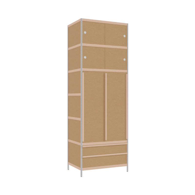 Wardrobe (260x90x62 cm)