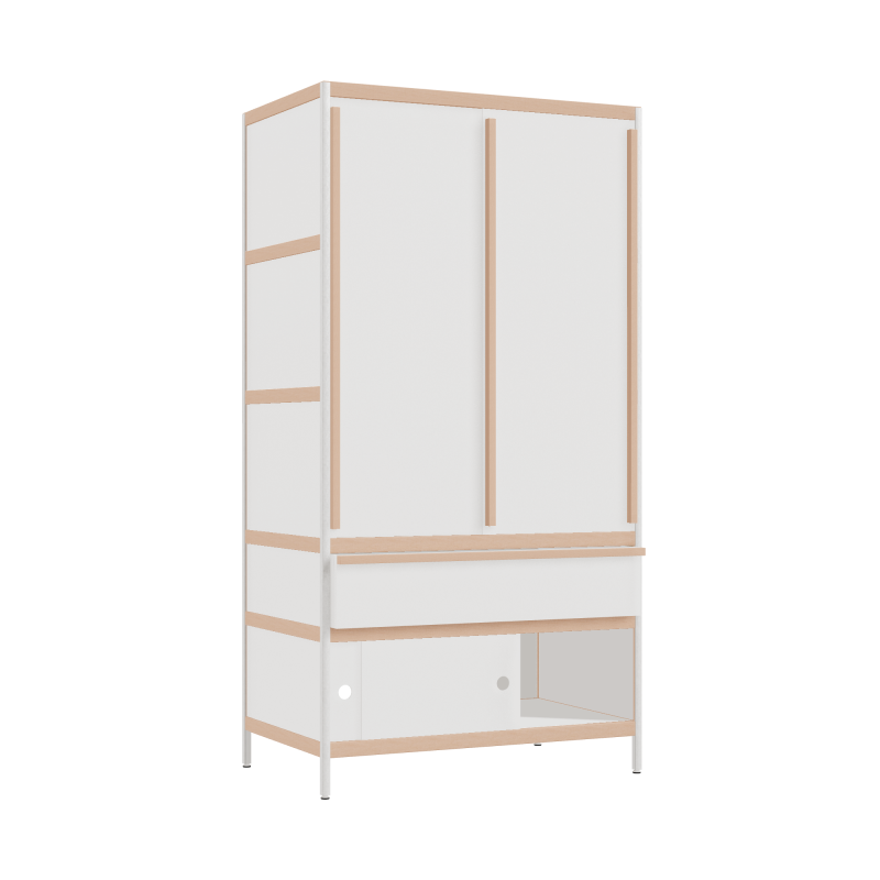 Kleerkast (193x100x62 cm)