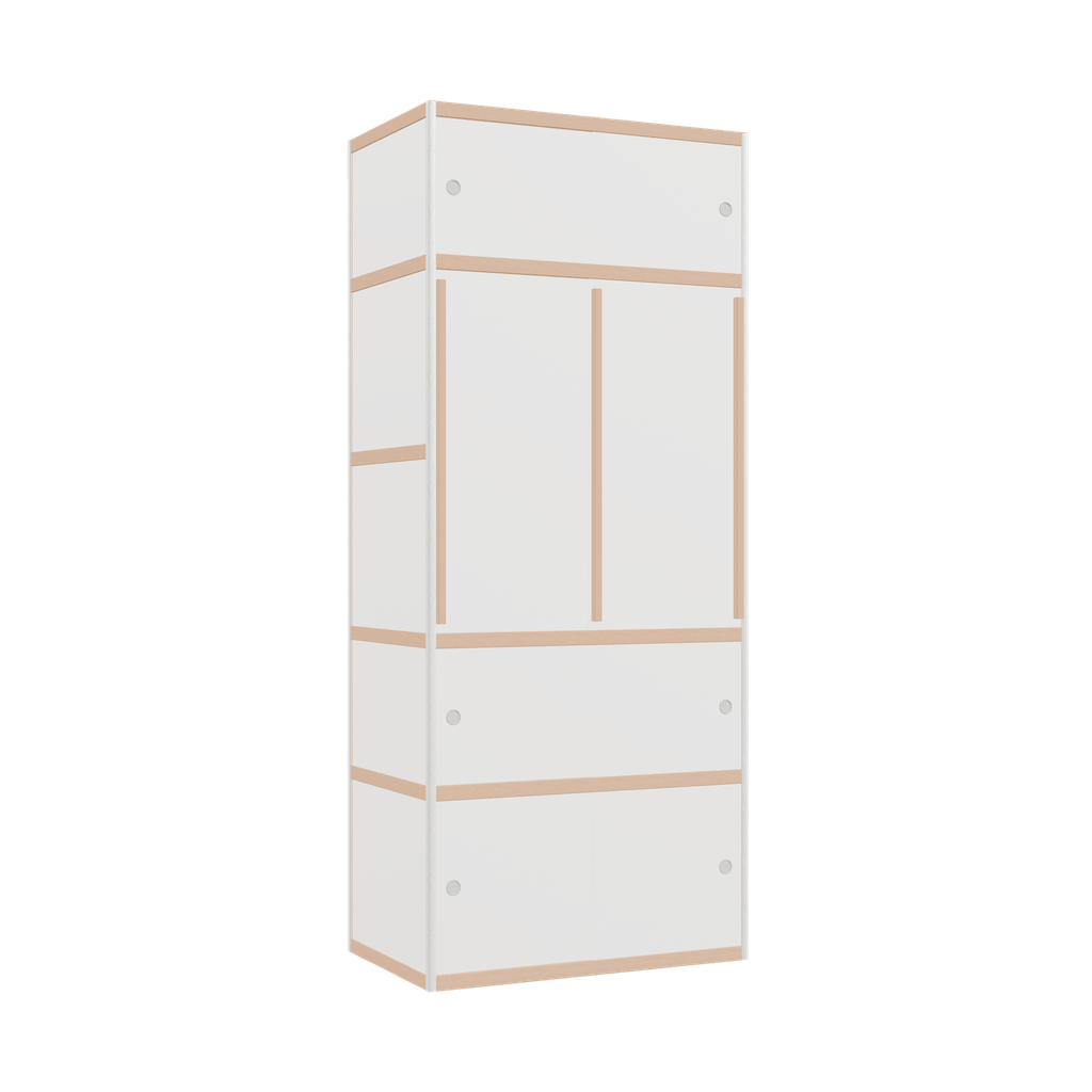 Penderie (239x100x62 cm)