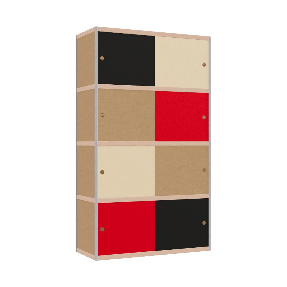 Kast (208x120x52 cm)