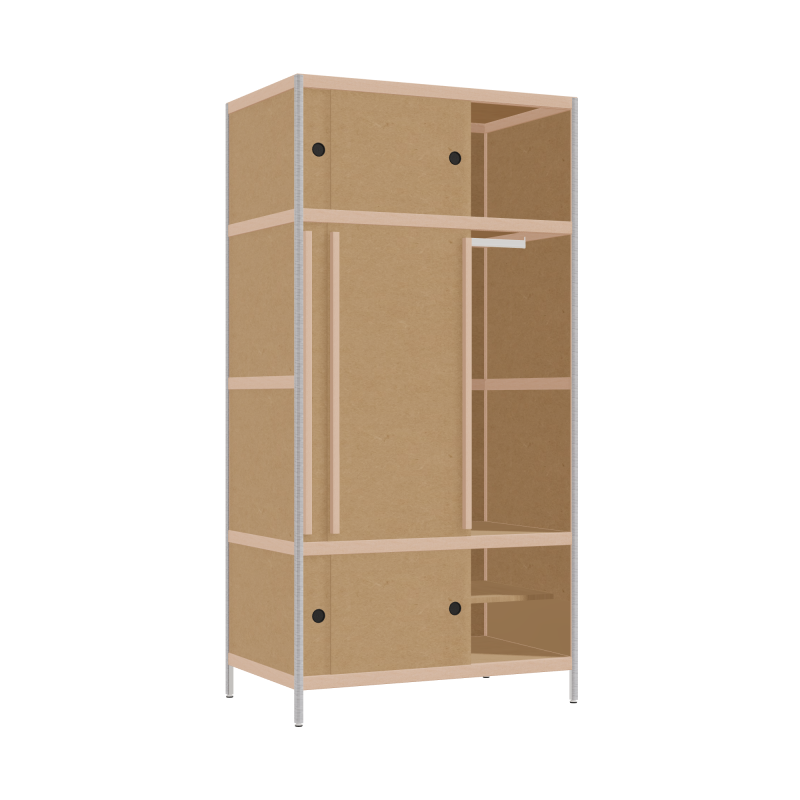 Wardrobe (199x100x62 cm)