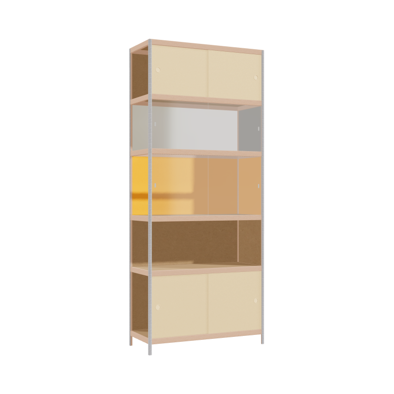 Vitrine (237x100x42 cm)