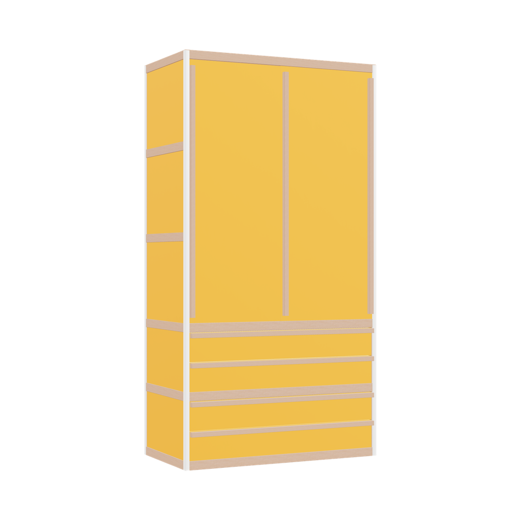 Wardrobe (189x100x52 cm)