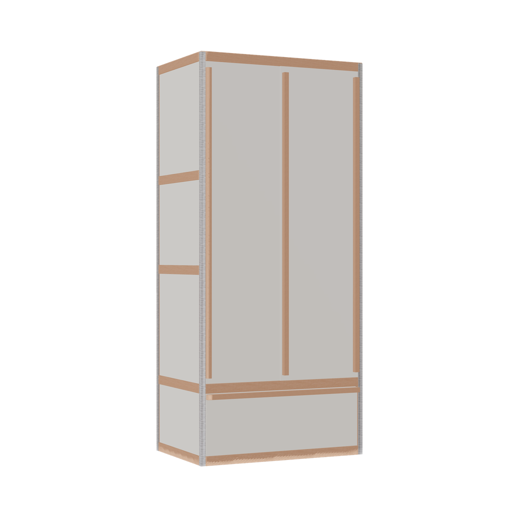 Wardrobe (178x80x52 cm)