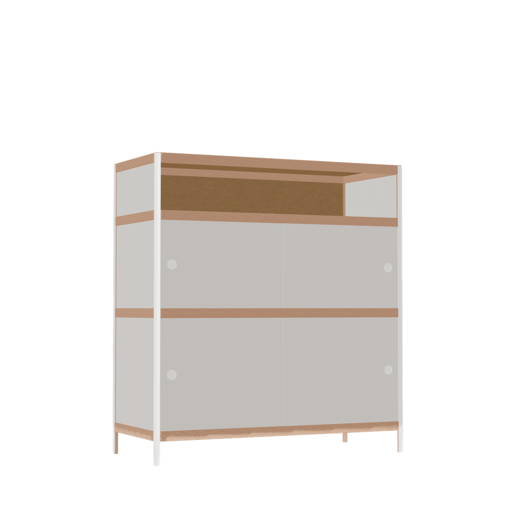 Kast (130x120x52 cm)