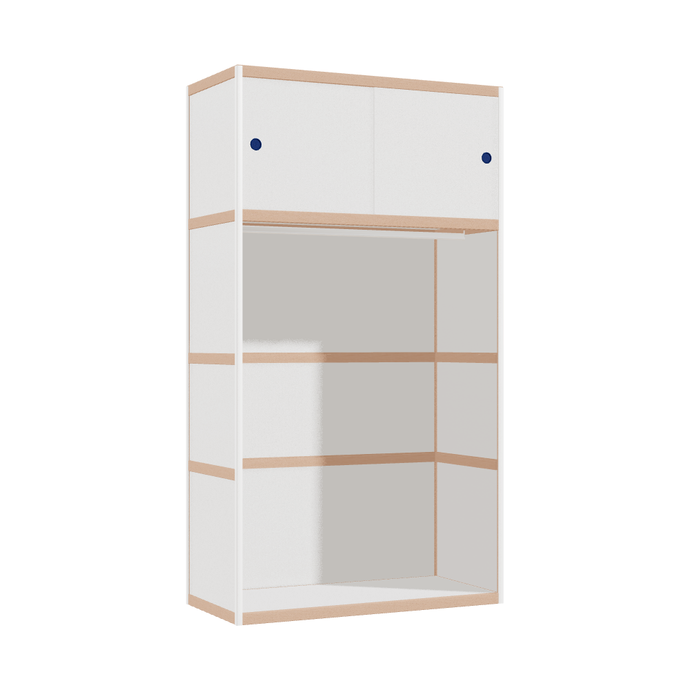 Kleerkast (198x110x52 cm)