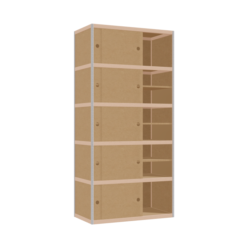 Kast (209x100x52 cm)