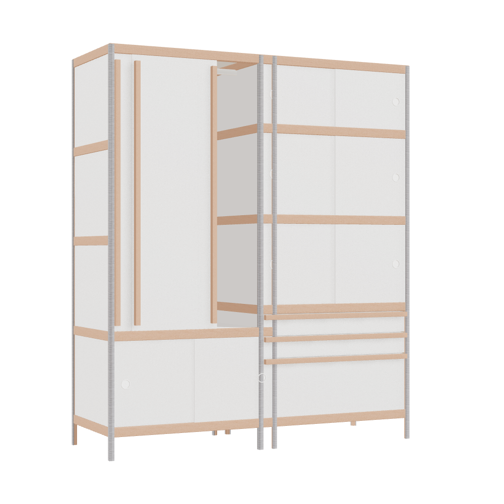 Furniture (178x160x52 cm)