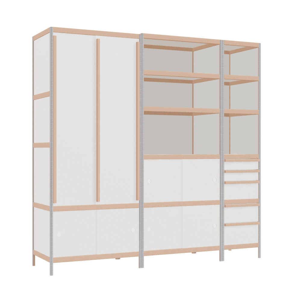 Furniture (199x202x52 cm)