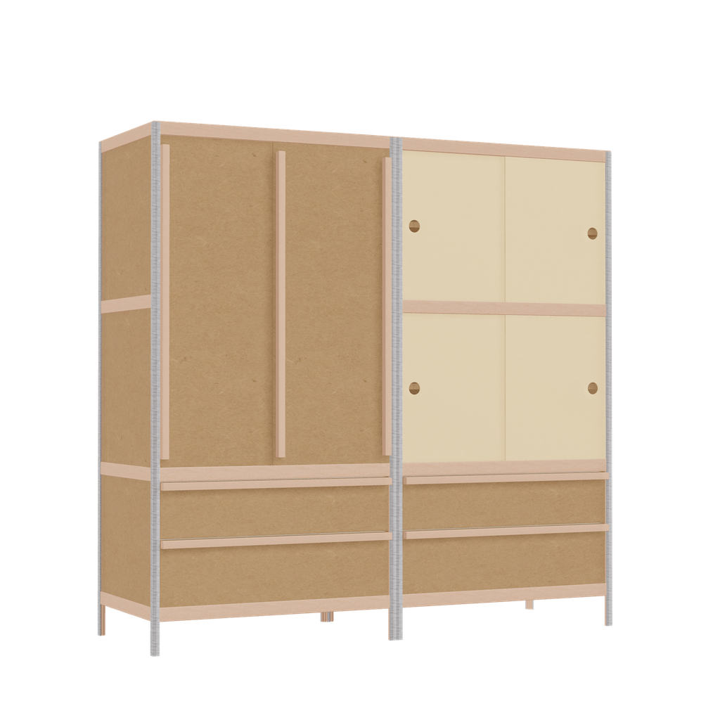 Furniture (157x160x52 cm)