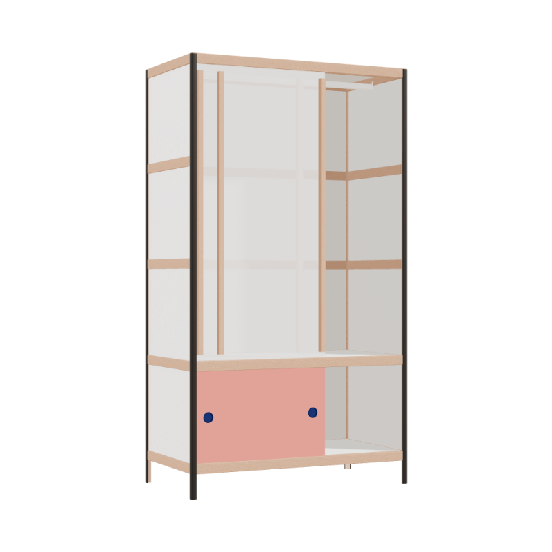 Kleerkast (178x100x52 cm)