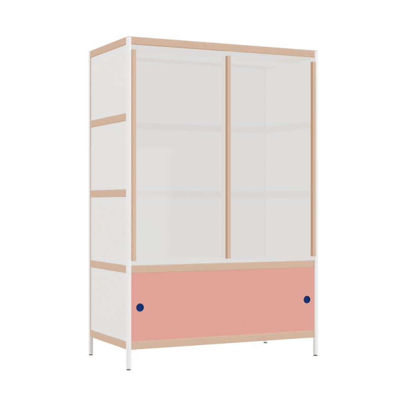 Kleerkast (179x120x62 cm)