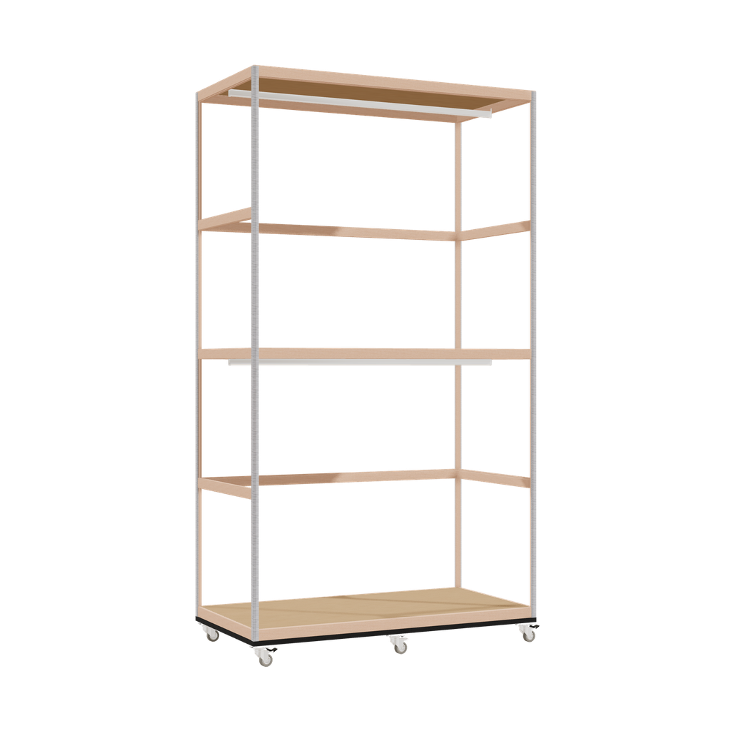 Wardrobe (217x120x62 cm)