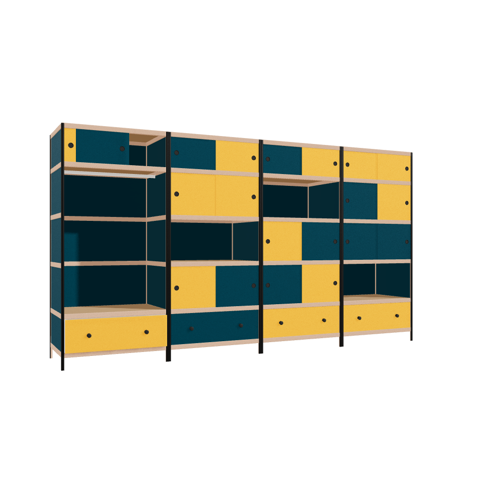 Furniture (199x360x62 cm)