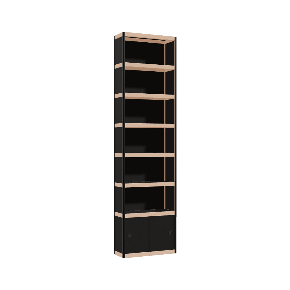 Armoire (231x62x25 cm)