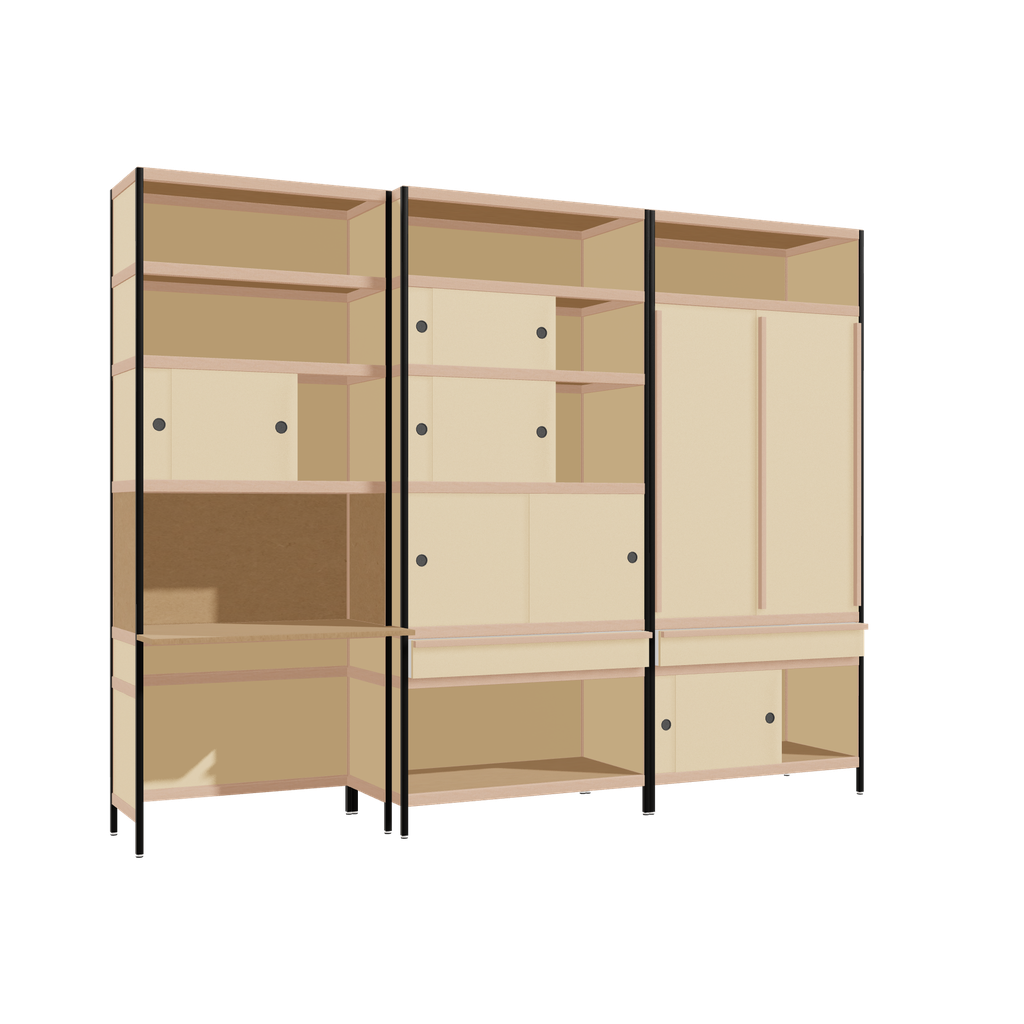 Meubles (227.5x290x63.6 cm)