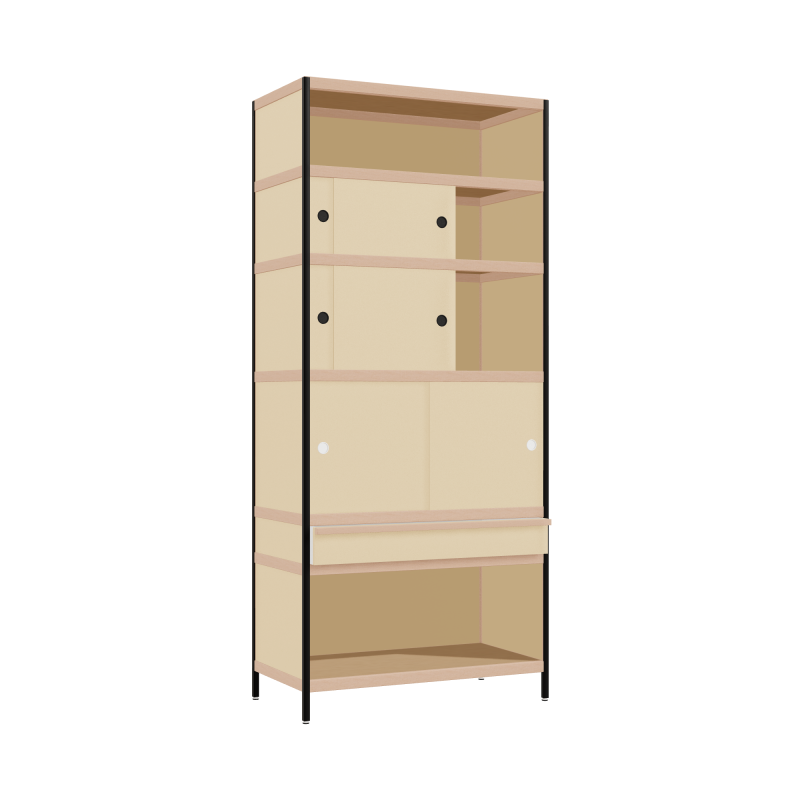 Kast (227.5x100x52 cm)