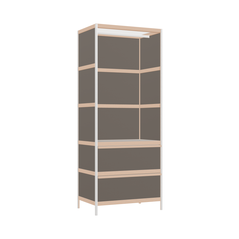 Wardrobe (199x80x52 cm)