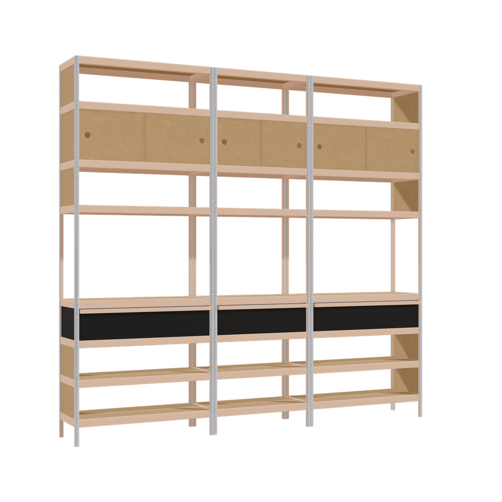 Furniture (207x222x32 cm)