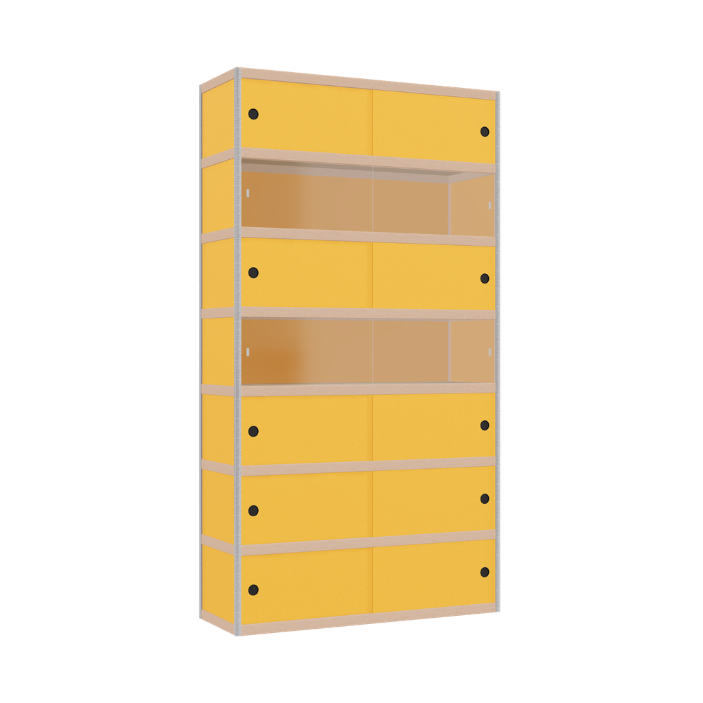 Display cabinet (221x120x42 cm)