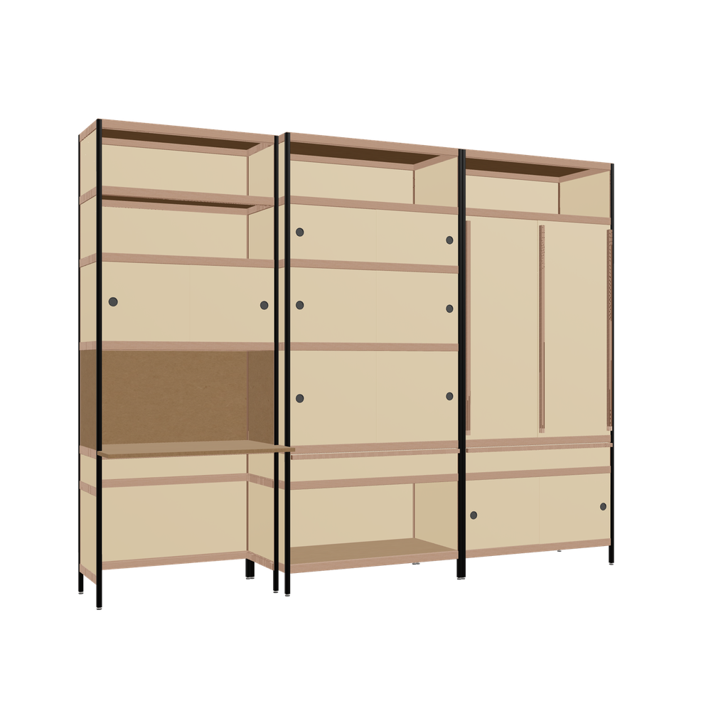 Meubles (227.5x290x63.6 cm)