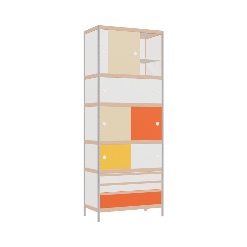 Armoire (209x80x42 cm)